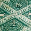 A close-up shot of a U.S. dollar.