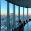 A city view as seen from an office.